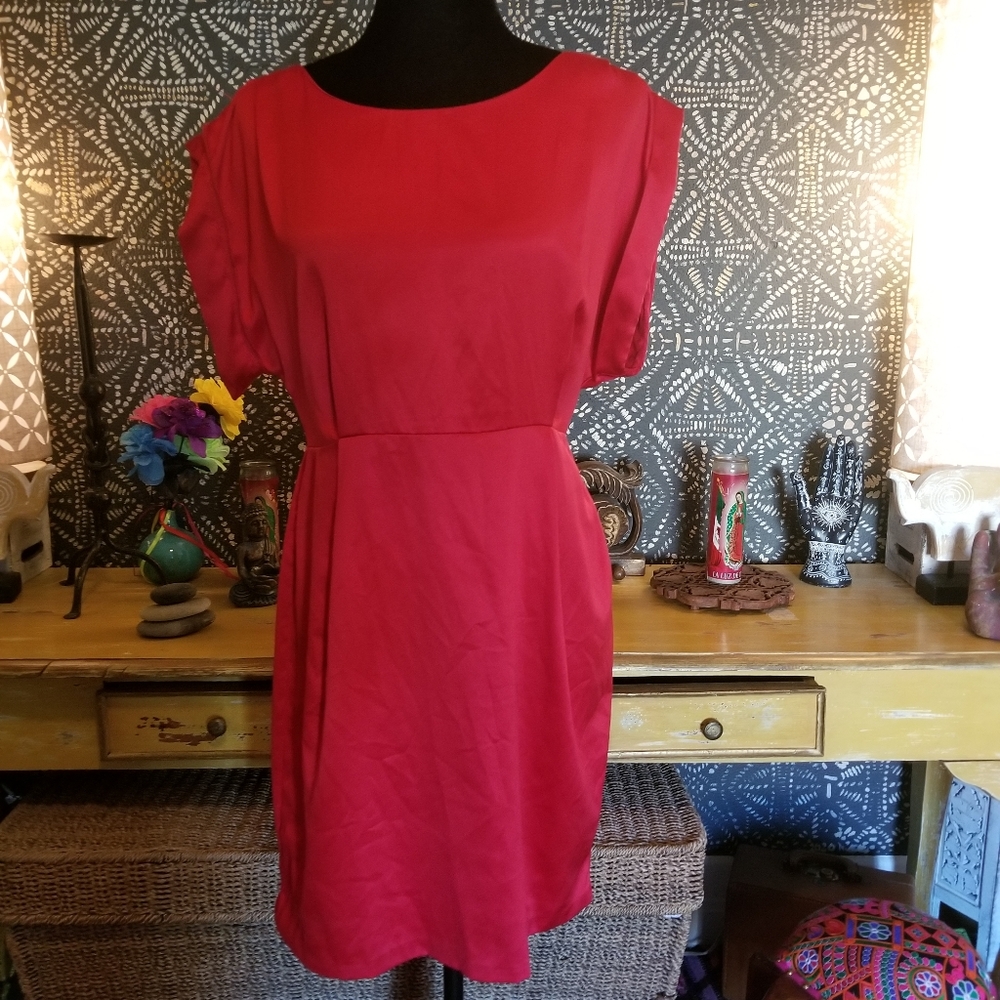 Red MYSTIC dress. Size M
